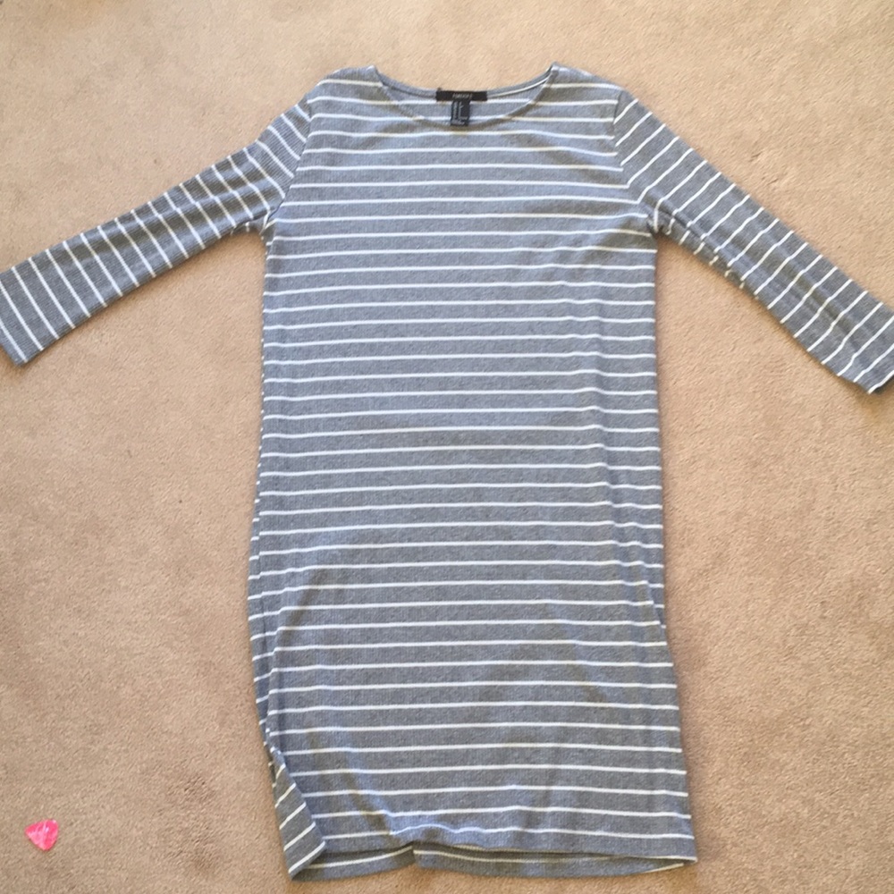 Striped Forever 21 dress